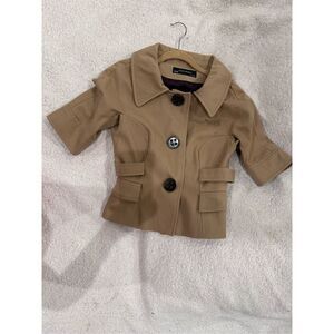 ZARA tan jacket size M